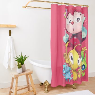 Pikmin 4 Pikmin Series Shower Curtain Official Pikmin Merch
