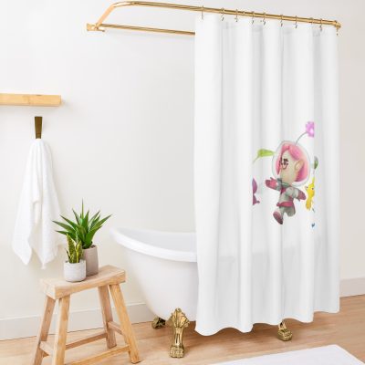 Pikmin 4 Four Shower Curtain Official Pikmin Merch