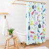 Pikmin Shower Curtain Official Pikmin Merch
