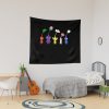 Cute Pikmin Pattern Tapestry Official Pikmin Merch