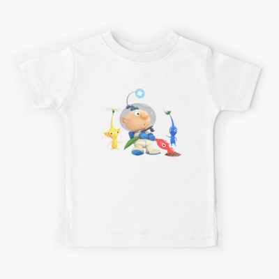 Happy Pikmin Kids Character Kids T Shirt Official Cow Anime Merch