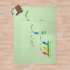 Pikmin: Grow Your Own Way Throw Blanket Official Cow Anime Merch