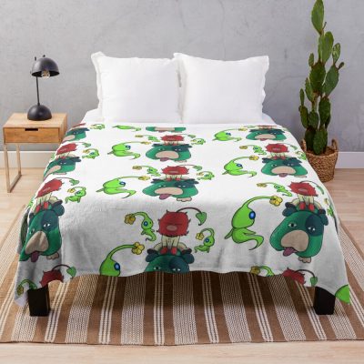 Glow Throw Blanket Official Cow Anime Merch