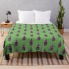Purple Pikmin Throw Blanket Official Cow Anime Merch