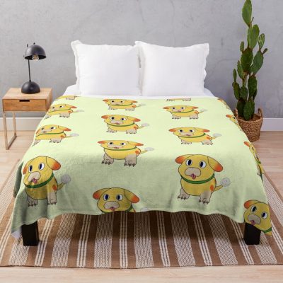 Oatchi The Rescue Pup Throw Blanket Official Cow Anime Merch