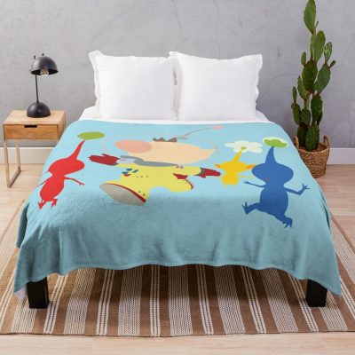 Pik Crew Throw Blanket Official Cow Anime Merch