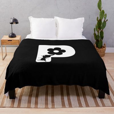 Pikmin Hd Logo Throw Blanket Official Cow Anime Merch