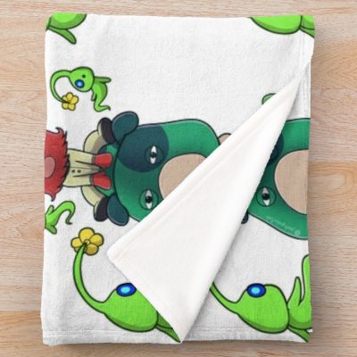 Glow Throw Blanket Official Cow Anime Merch