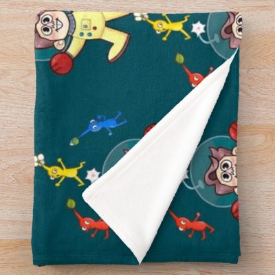 Jerma Pikmin Friends Throw Blanket Official Cow Anime Merch