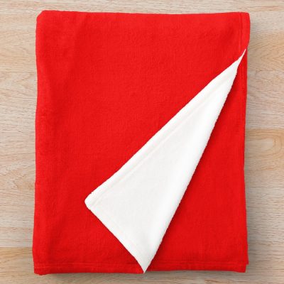 Red Pikmin Face Throw Blanket Official Cow Anime Merch