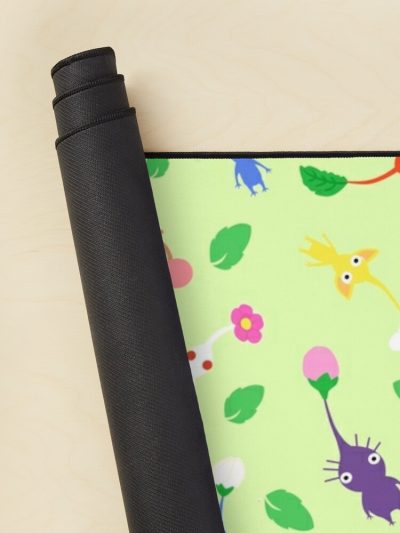 Cute Pikmin Pattern Blue Mouse Pad Official Cow Anime Merch