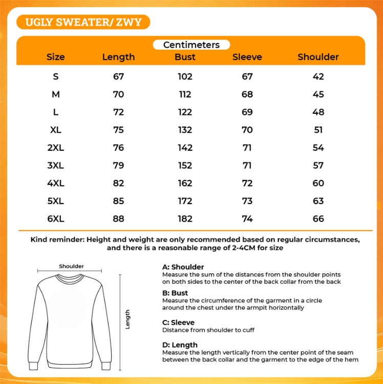 3D UGLY SWEATER - Pikmin Shop